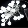 2,5 m20 LED LICZBA Błyskujące światło baterii wiśniowe światła łańcuchowe Wodoodporne światła zewnętrzne Ułożone światło piłki urodzinowe