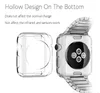 Fall f￶r Apple Watch Ultra SE Series 8 7 49mm 41mm 45mm 40mm 44mm Slim Transparent Crystal Clear Soft TPU st￶ts￤ker gummisilikon Cover Hud