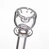 Quartz Nail Daisy Style med 4 Splits Små Cowl Passar 19mm Universal Domeless Joint Glass Bong