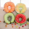 Fruit U Shaped Pillow Cushion Nanoparticles Neck Protection Pillow Car Travel Massage Pillow 3D Friut Cushion Preference