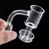 Terp Vacío Cuarzo Vacío Banger Domeless Nail Smoknig Accesorios con junta pulida para Dab Oil Rigs Bongs de vidrio