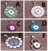 Nuovi 6 stili NOOSA DIY Ginger Snap Button Charms Collana con pendenti in acciaio inossidabile con gioielli in cristallo Jewerly intercambiabile
