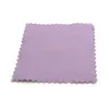 Whole lot 200PCS high quality flannelette jewelry cleaners silver cleaning polishing cloth 8X8CM cheap fast 3990024
