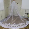 velos de novia 3 Meters 2T WhiteIvory Sequins Blings Sparkling Lace Edge Purfle Long Cathedral Wedding Veils8197662