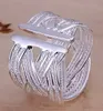 925 Sterling Silver Mesh Ring voor Vrouwen Open Ringen Kerstcadeau Bruiloft Goede Kwaliteit Mode Design