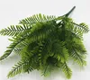 Flor Artificial Deixa Plantas Muito Falso Lifelike Plástico Grama Persa Lysimachia Fern floral decoração G923