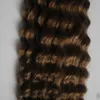 100G Micro Loop Hair Extensy 1G Mongolian Kinky Curly Hair Produkty 100s Capsule Micro Loop Human Hair Extensywki