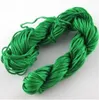 20 pièces 1mm 25M/rouleau mélange Nylon cordon fil chinois noeud macramé Bracelet chaîne bricolage