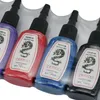 10 colores/botellas, juego de pigmentos de tinta para tatuaje, Kits para tatuaje de arte corporal, 15ml, 1/2 OZ, maquillaje de belleza profesional, tintas para tatuaje, envío gratis