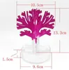 iWish Visual 2017 14x11cm Pink Big Grow Magic Paper Sakura Tree Magically Growing Trees Kit Japanese Desktop Cherry Blossom Kids Toys 100PCS