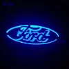 フォーカス2 3 Mondeo Kuga New 5D Auto Logo Badge Lamp Special Modified Car Logo LED Light 14.5cm*5.6cm Blue/Red/White1773287