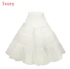 새로운 짧은 웨딩 페티코트 화이트 블랙 레드 Crinoline Girls Enaguas Novia Underskirt Rockabilly 페티코트 Jupon Mariage Enaguas