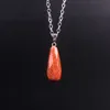 Quartz Kettingen Multi Color Water Drop Shape Healing Chakra Facetted Gem Bead Stone Crystal Ketting Dames Meisje Lover Valentijnsdag Geschenken