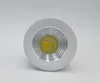 10st Dimbar Mini LED 5W Cob Downlight AC85-265V Smycken Lampa Bokhylla LED Tak + LED-förare CE / RoHS