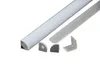 100 X 2M sets/lot L shape led aluminum profile V type aluminium led channels for wardrobe lights