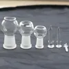 Glasskål Glaskupolspik med spik hona 10mm 14mm 18mm kupol+nagelglasskål 10mm 14mm 18mm skarv för vattenpipor bong