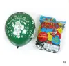 Ballong juldekorationer 12 tum latex tecknad ballong fest bröllop födelsedagsfest levererar barn leksaker dhl gratis shippin