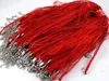 Gratis 100pcs Silk Organza Voile Ribbon Cord Halsband Justerbar Hummerlås Hot
