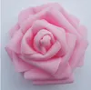 Großhandel 100 stücke 7 cm Handgemachte Künstliche Schaum Rose Blütenköpfe Für Hochzeitsdekoration Kissing Ball Kostenloser Versand