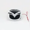 Car Styling Special modified white/Red/Blue 5D Rear Badge Emblem Logo Light Sticker Lamp For Mazda 6 mazda2 mazda3 mazda8 mazda cx7