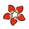 Bricolage fraise patchs pour vêtements fer brodé patch applique fer sur patchs accessoires de couture badge autocollants sur vêtements D2833