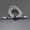 5 kleuren 3.5mm mannelijke tot mannelijke stereo audiobordraad 1,5 m 5ft hulpauto AUX-kabel met METL-connector