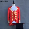 (jacket+pants+tie) European male suit court dresses Teams Chorus costume Host stage performance outfit singer Party DS show blazer