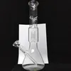 USA 15.7 inchs thick glass bong BEAKER WITH UFO PERCOLATORS showerhead perc Showercap Perc water Pipes pipe ZOB style bongs free shipping