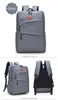 Casual Canvas Cool Men's Simple Design Computer Notebook Backpacks School Bag Business Laptop Backpack Travel Bag