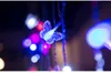 2M * 1.6M150 leds heart-shaped butterfly Clip lights remote control girl heart marriage table white birthday wedding LED flash string lights