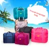 Travel Luggage Bag 큰 사이즈 접이식 캐리 온 더플 가방 접이식 파우치 waterProof Women Travel Bags 무료 배송