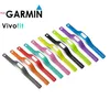 DHL Fast Ship New Soft Silicone Replacement Wrist Watch Band Strap för Garmin VIVOFIT1 VIVOFIT 1 Smart Watch