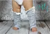 New Hot Sell Warmers Perna Bebê Bebê Oco-Out Lace Pés Quentes Conjunto de Botões Algodão Pernas Curtas Bota Algemas Baby Socks 2778