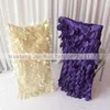 럭셔리 3D Ruffled Taffeta Chiavari 의자 커버 선택 50pcs 무료 배송 50pcs의 스타일