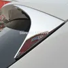 For 2013 2014 2015 Mazda CX-5 CX5 CX 5 ABS Chrome Rear Window Spoiler Side Cover Tail Triangle Trim Car Styling Accessories 2pcs