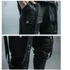X201711 Heyguys 2017 nowe suche spodnie męskie kieszeń Pełna długość Mężczyźni Hiphop Joggers Spodnie Plus Rozmiar Spodnie Mężczyźni Pas Kobiet Streetwear