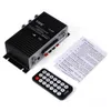 Freeshipping LP - A68 Multifunktionell hushåll Motorcykel Portable förstärkare FM SD USB MP3 USB-kort stereo Audio Car Power Amplifier