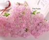 10 stks Gratis Verzending Mooie Realistische Licht Paars Mini Hydrangea Kunstmatige Fake Flower Arrangement voor Bureau Home Hotel Decoration