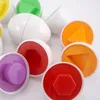 6 eggs/set Shape Puzzle Game Funny Smart Egg Toy Educational IQ Brain Teaser Kid Boy and Girl Children Test