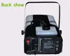 Multifunction 1500W Fog Smoke Machine with Wire Control or Remote DMX512 Control LED Stage Lights dhl free shipping