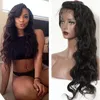 Body Wave Wig 8a Grade Brazylijskie Pełne Koronki Peruki Nieprzetworzone Dziewiczy Human Włosy Peruka Z Baby Włosy dla Czarnej Kobiety