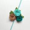 Triple Vilt Rose Flower Hoofdband voor Kids Baby GirlChristmas Hoofdband Peuter Hoofddeksels Prinses Po Props Haaraccessoires Ha2450040