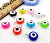 500Pcs/lot mixed Hamsa EVIL EYE Kabbalah Luck Charms Pendant For Jewelry Making Craft 17x11mm