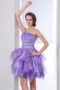 2017 Seksowna Suknia Kryształowa Kryształowa Kryształowa Mini Sukienka Homecoming Z Backless Organza Graduation Party S Gown BH06