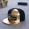 Hochwertige Uniex Snap Back Hip Pop Caps Mütze, einfarbig, schwarz, Snapback-Hüte, verstellbare Baseball-Sportkappe