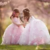 pink communion dress