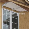 DS100360-P,100x360cm.Home Use PC Window Canopy Door Canopy,New Arrival Plastic Bracket And PC Sheet Polycarbonate Awning