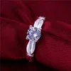 10 Stuks Diffrent Style Dames Sterling Verzilverd Ringen DMMSR9, Mode Gemstone 925 Silver Plate Ring Factory Direct Sale