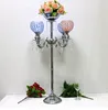 Flower Stand Ostrich Feather Decoration Wedding Centerpieces Stage