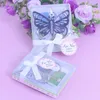 Butterfly Bookmarks Metal With Tassels Stationery Gifts Wedding Favors Stainless Steel 600PCS/LOT